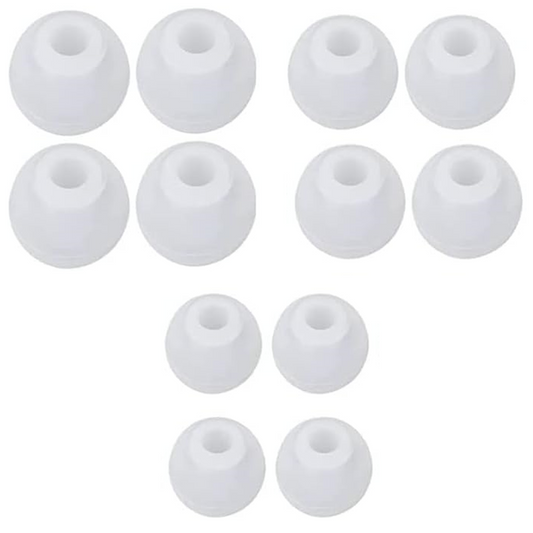 12 × Silicone Eartip - 3 Sizes (S, M, L)